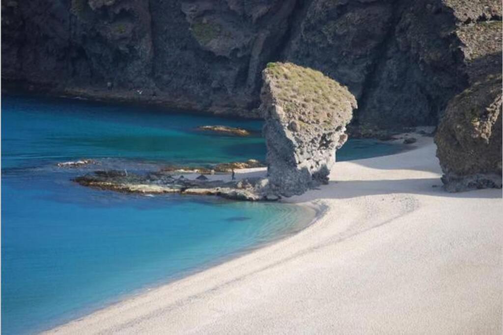 Atico Con Encanto En Cabo De Gata. A 100M De La Playa. Carboneras Exterior foto